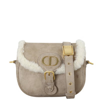 Dior Bobby Bag Small Suede Shearling
