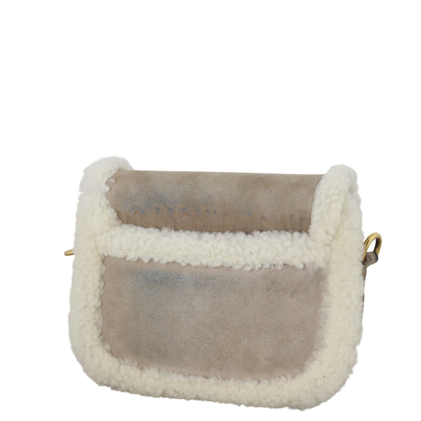 Dior Bobby Bag Small Suede Shearling