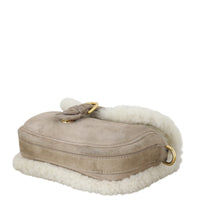 Dior Bobby Bag Small Suede Shearling