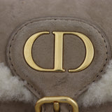 Dior Bobby Bag Small Suede Shearling