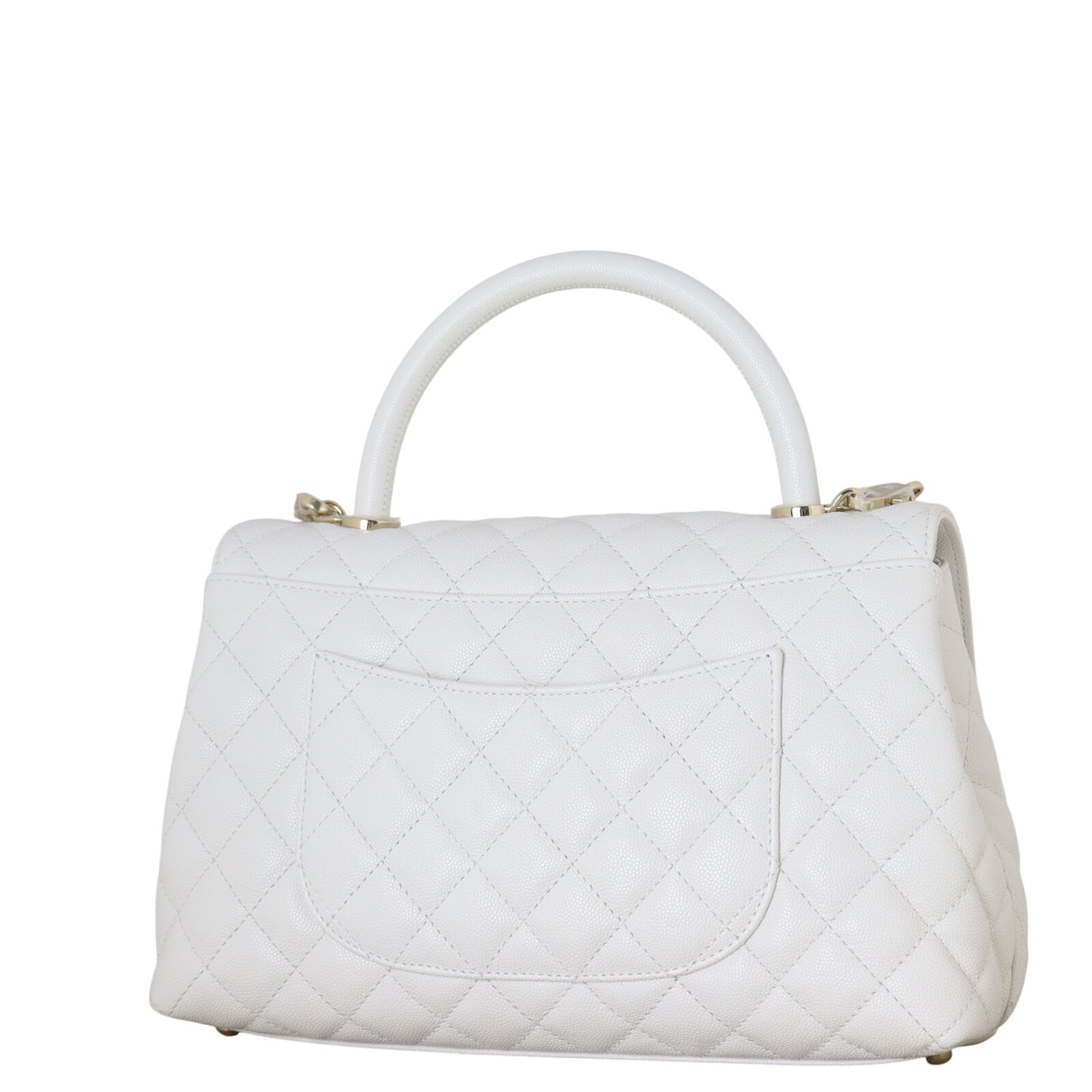 Chanel Coco Top Handle Flap Bag Medium