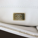 Chanel Coco Top Handle Flap Bag Medium