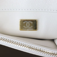 Chanel Coco Top Handle Flap Bag Medium