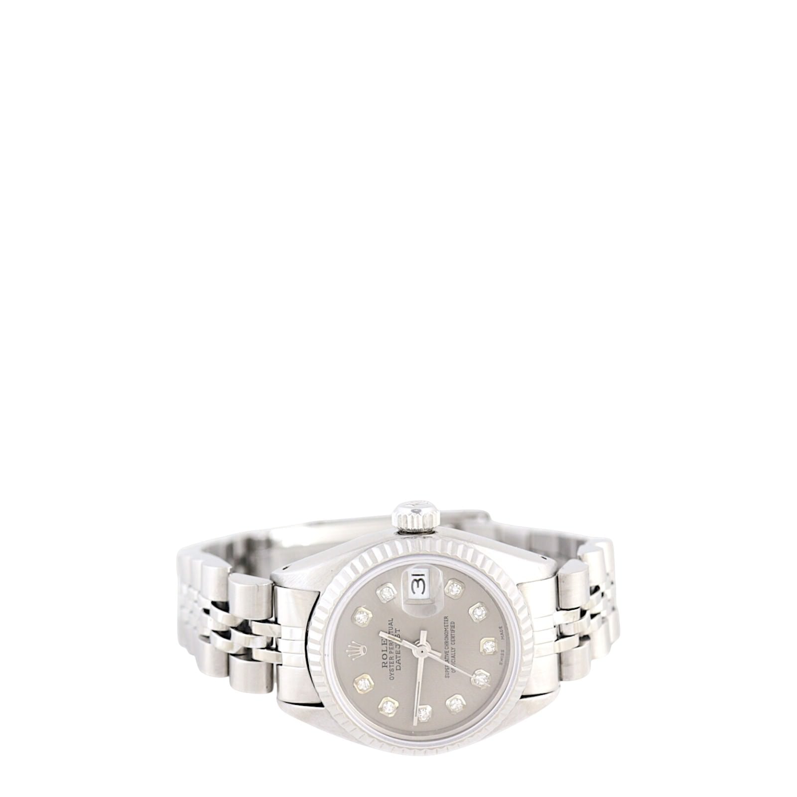 Rolex Oyster Perpetual Lady Datejust 26mm Diamond Watch