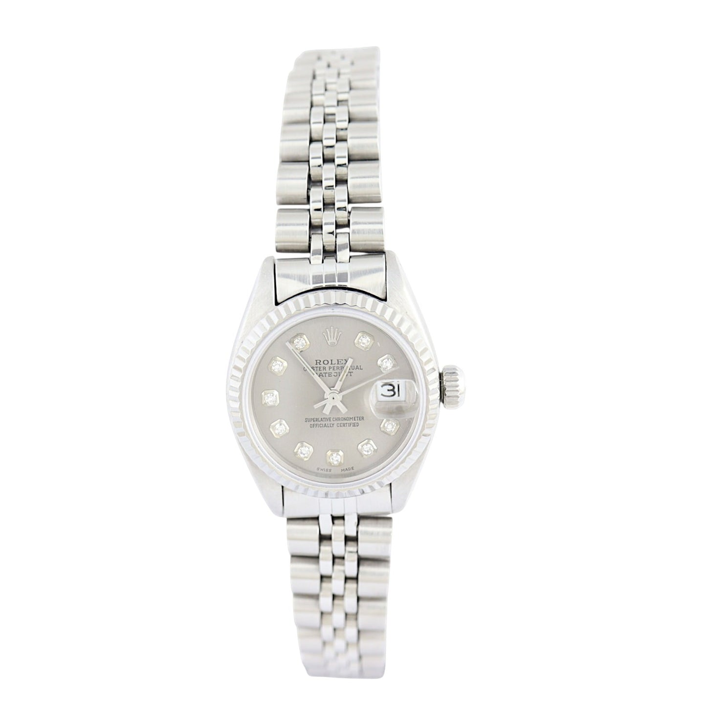 Rolex Oyster Perpetual Lady Datejust 26mm Diamond Watch