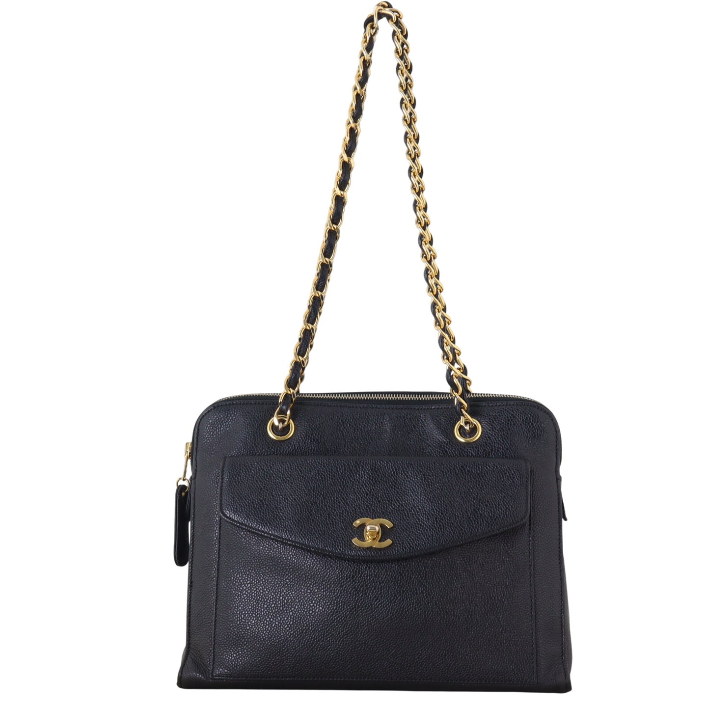 Chanel Vintage Pocket Zip Tote