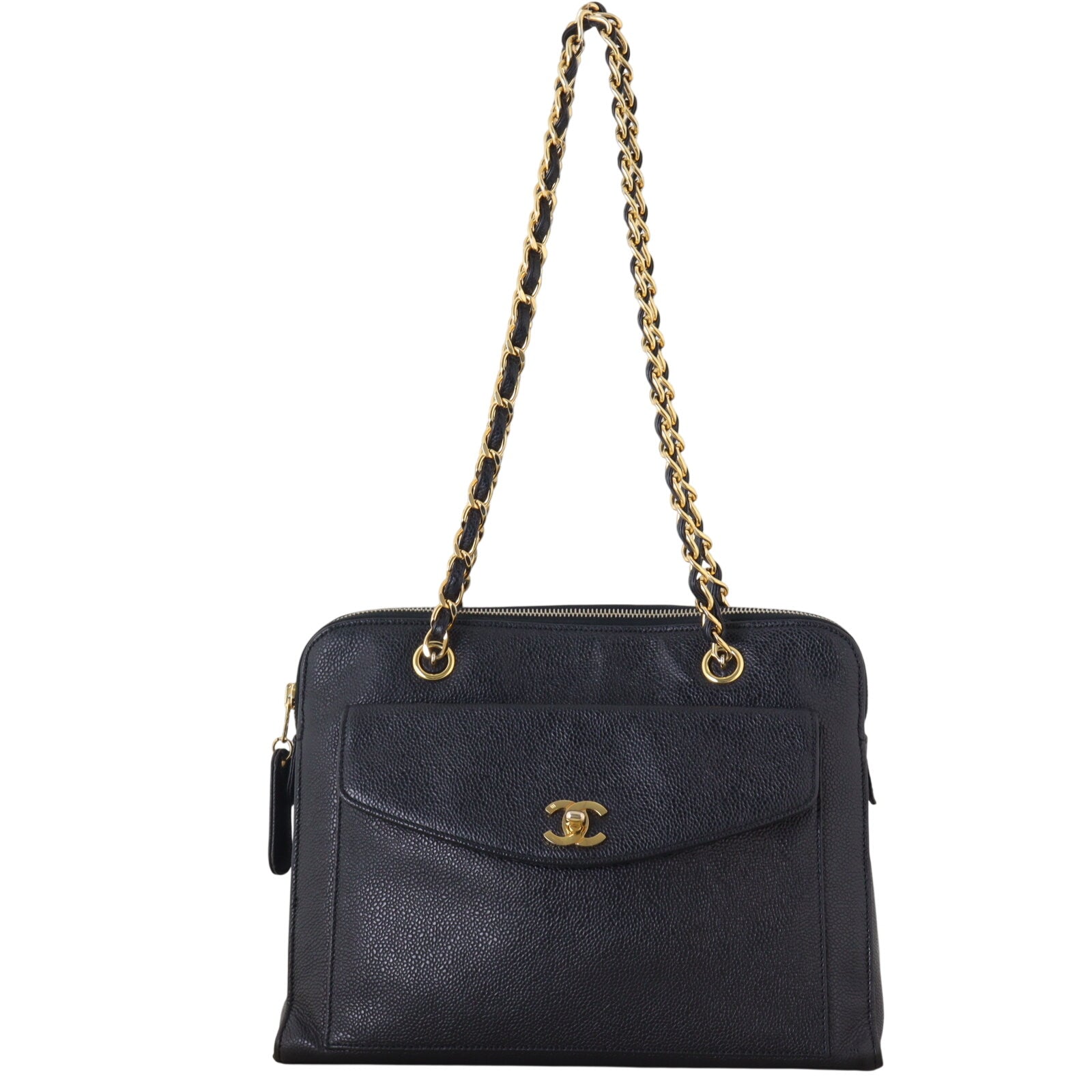 Chanel Vintage Pocket Zip Tote