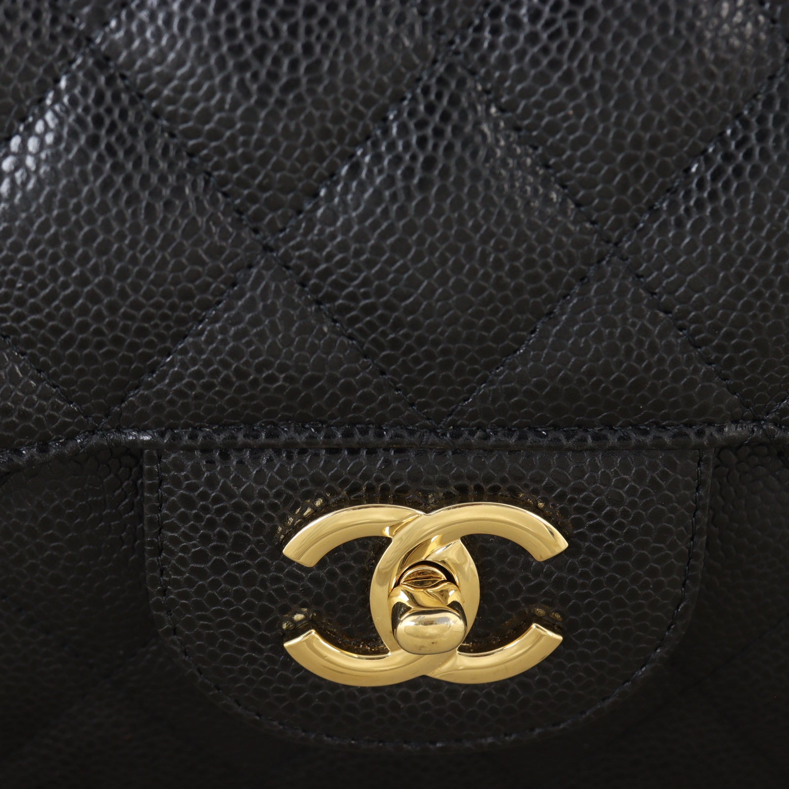 Chanel Classic Double Flap Jumbo Caviar