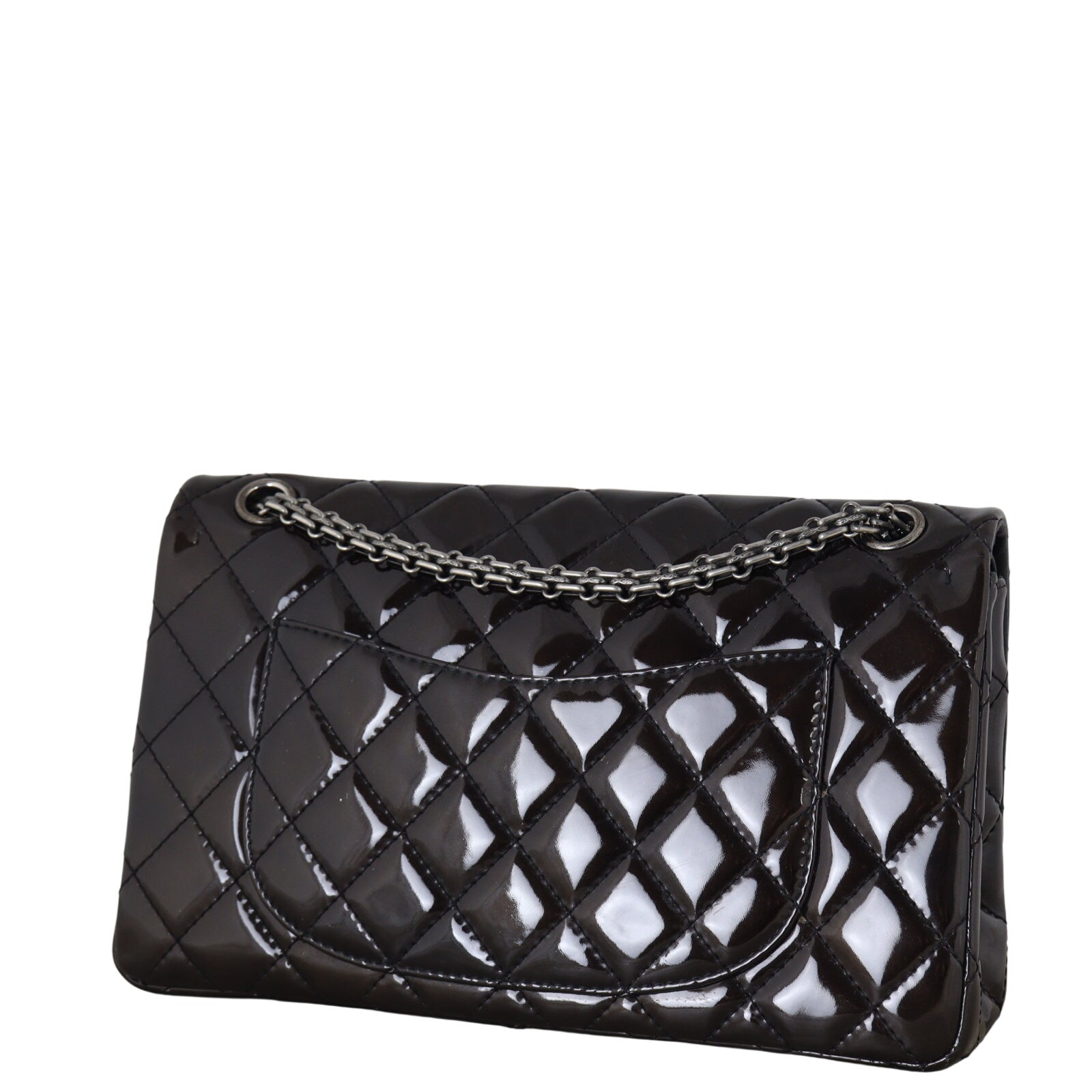 Chanel 2.55 Reissue 226 Double Flap Bag Patent