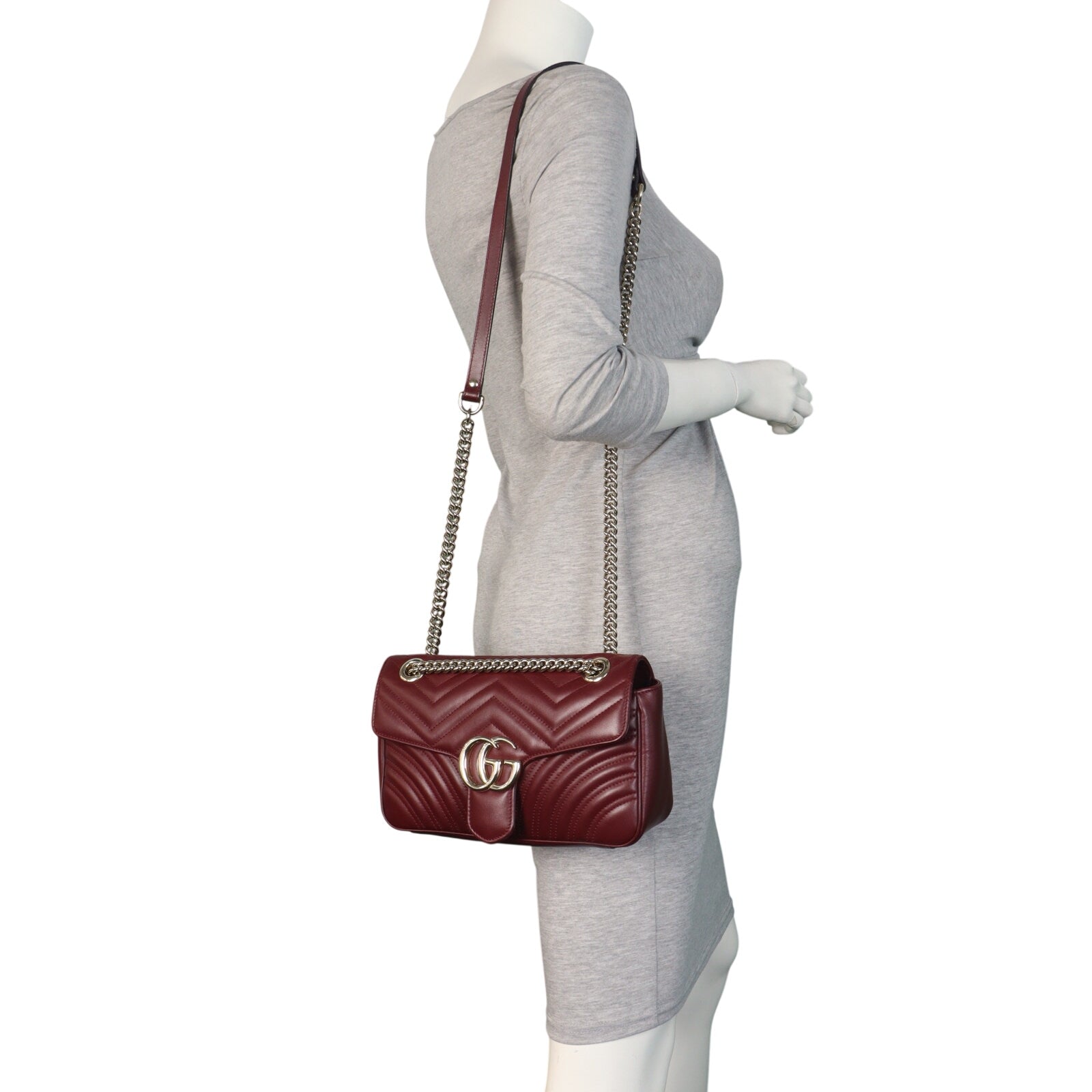 Gucci GG Marmont Matelasse Medium Shoulder Bag