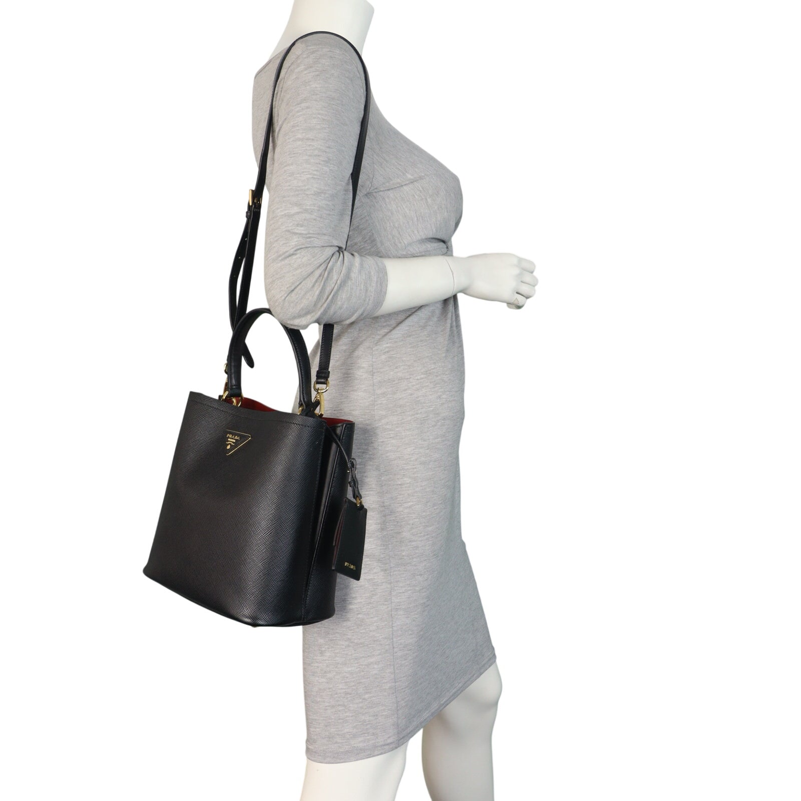 Prada Panier Saffiano Cuir Medium Tote