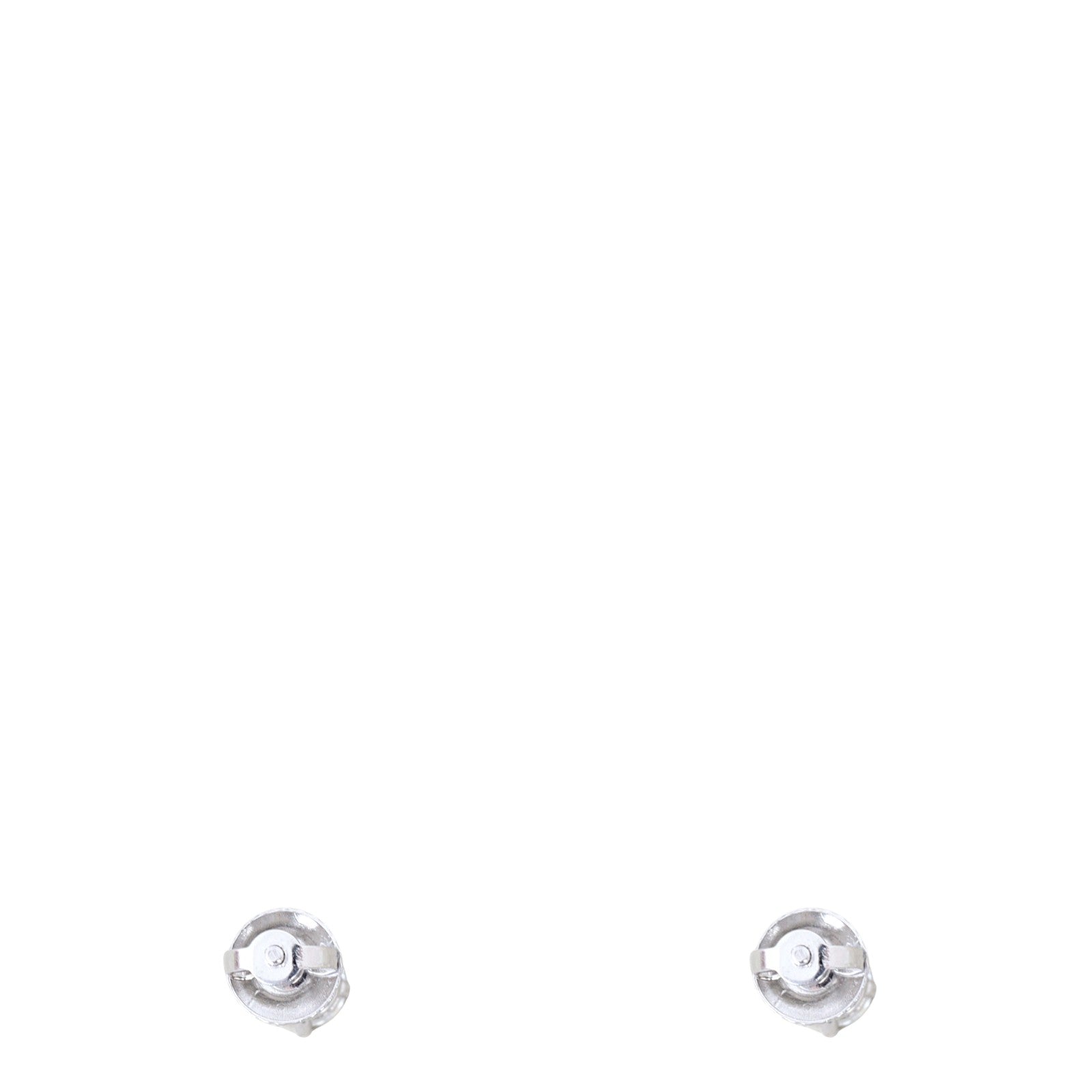 Tiffany & Co Solitaire Platinum Diamond Earrings