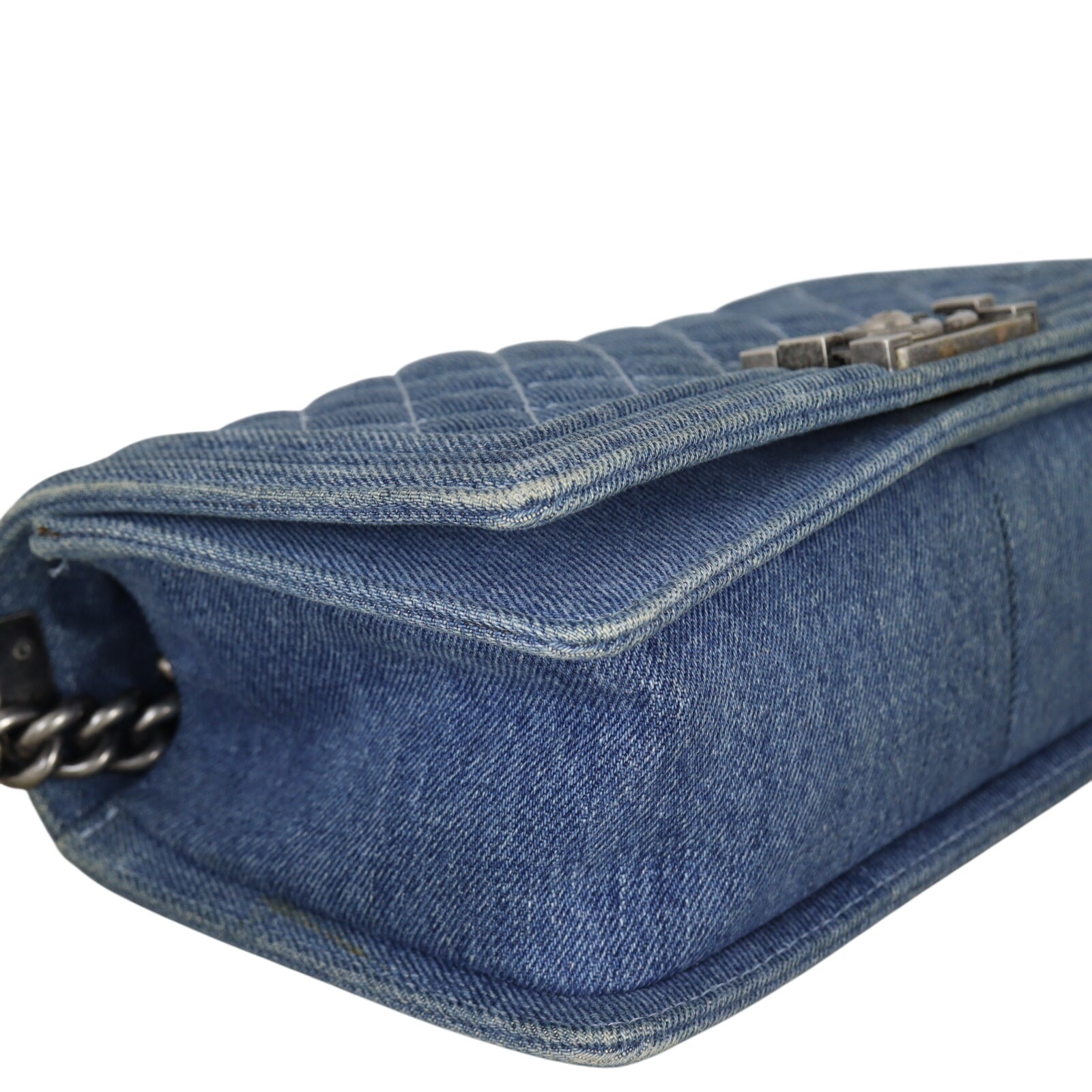 Chanel Boy Old Medium Denim