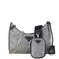 Prada Re-Edition 2005 Satin Crystal Shoulder Bag