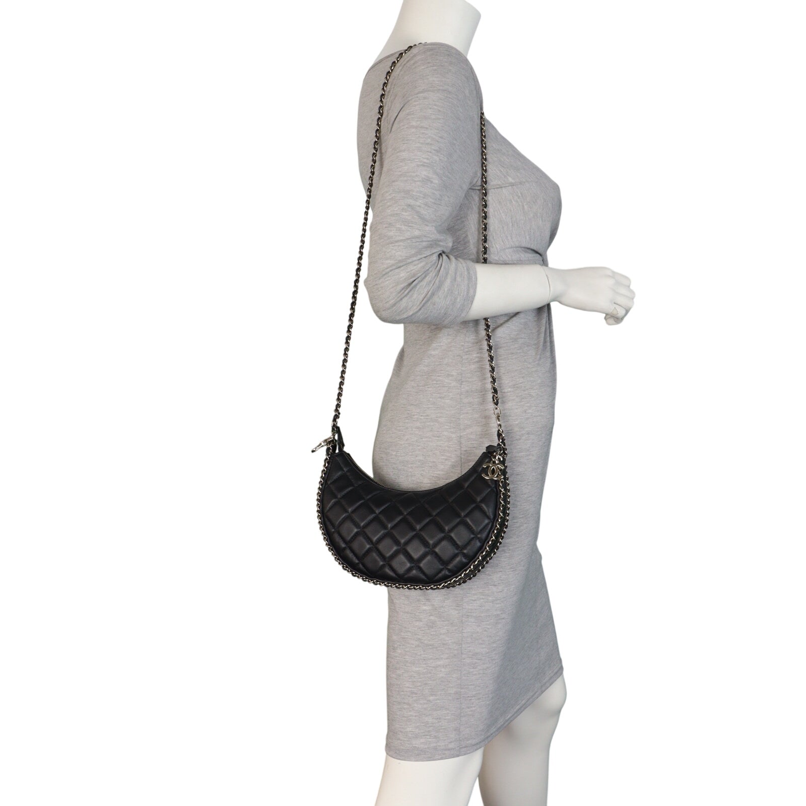 Chanel Chain Around Hobo Small