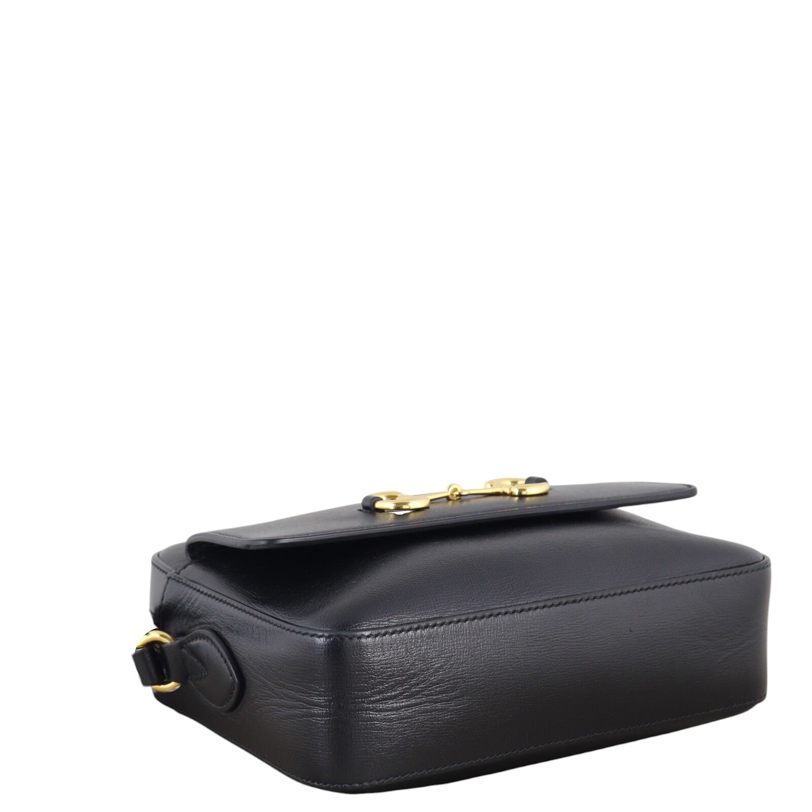 Gucci Leather Horsebit 1955 Shoulder Bag Small