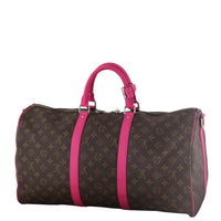Louis Vuitton Keepall 50 Bandouliere Monogram Macassar