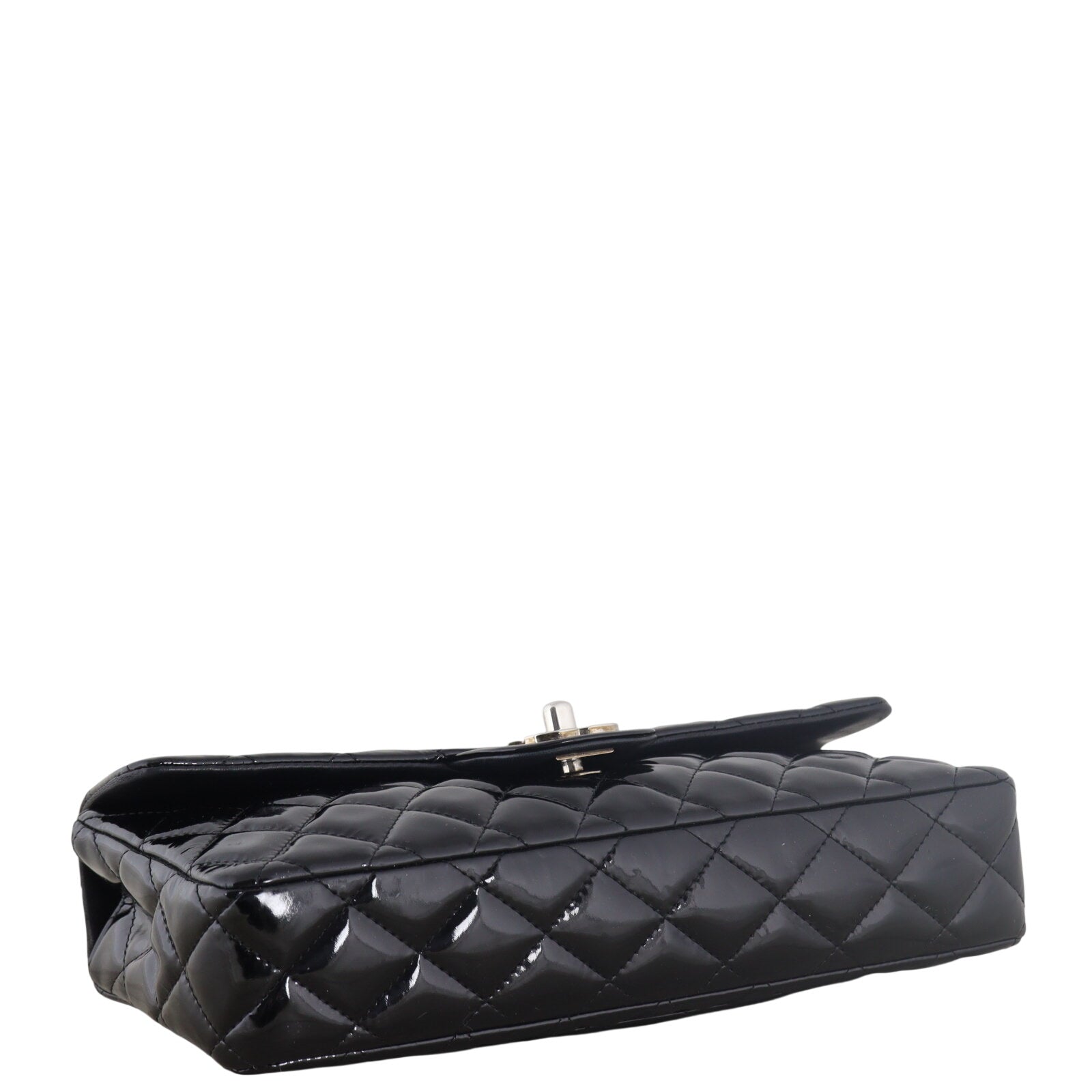 Chanel East West Flap Bag Patent