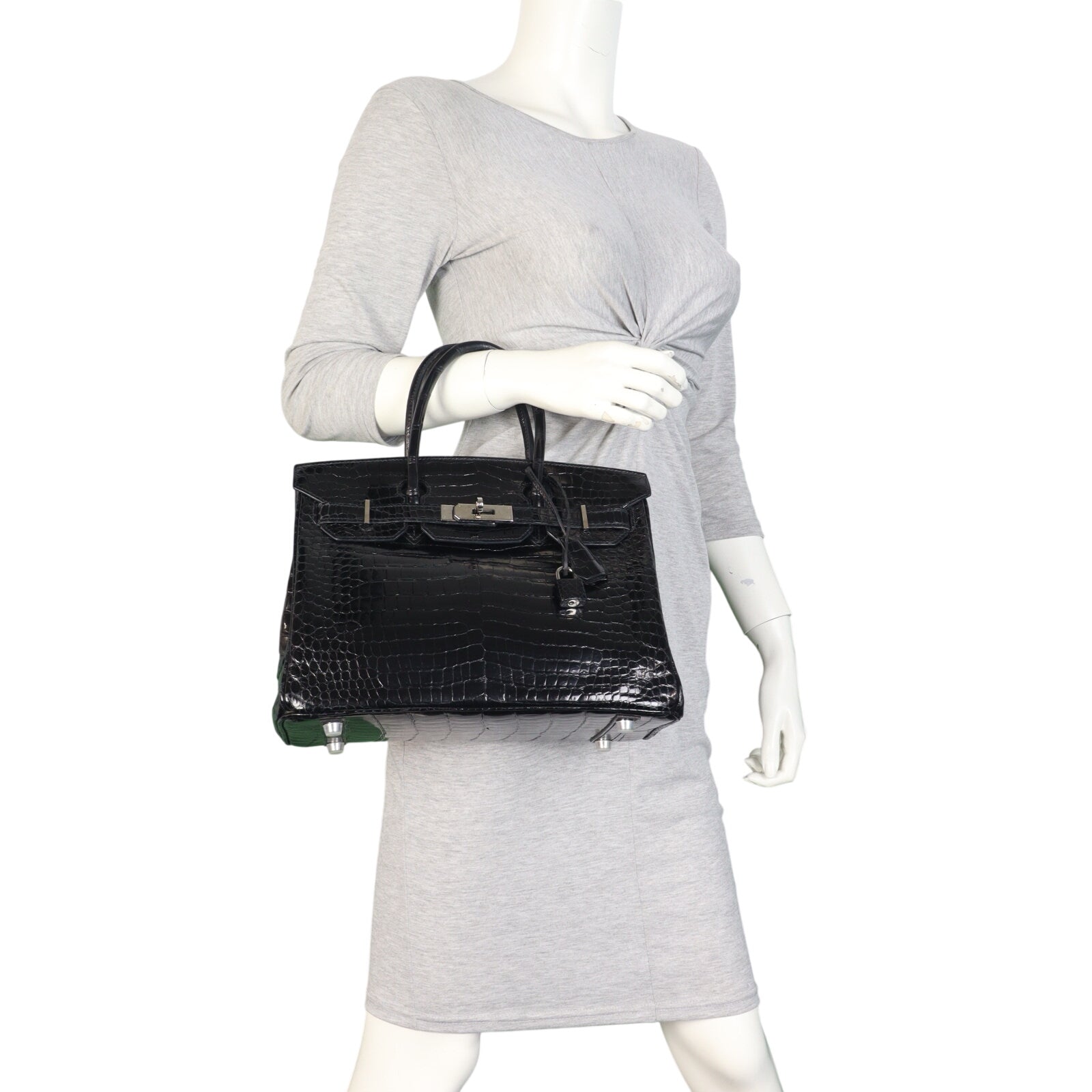 Hermes Birkin 30 Shiny Crocodile
