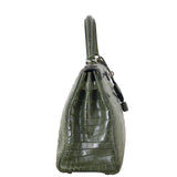 Hermes Kelly 28 Retourne Matte Crocodile