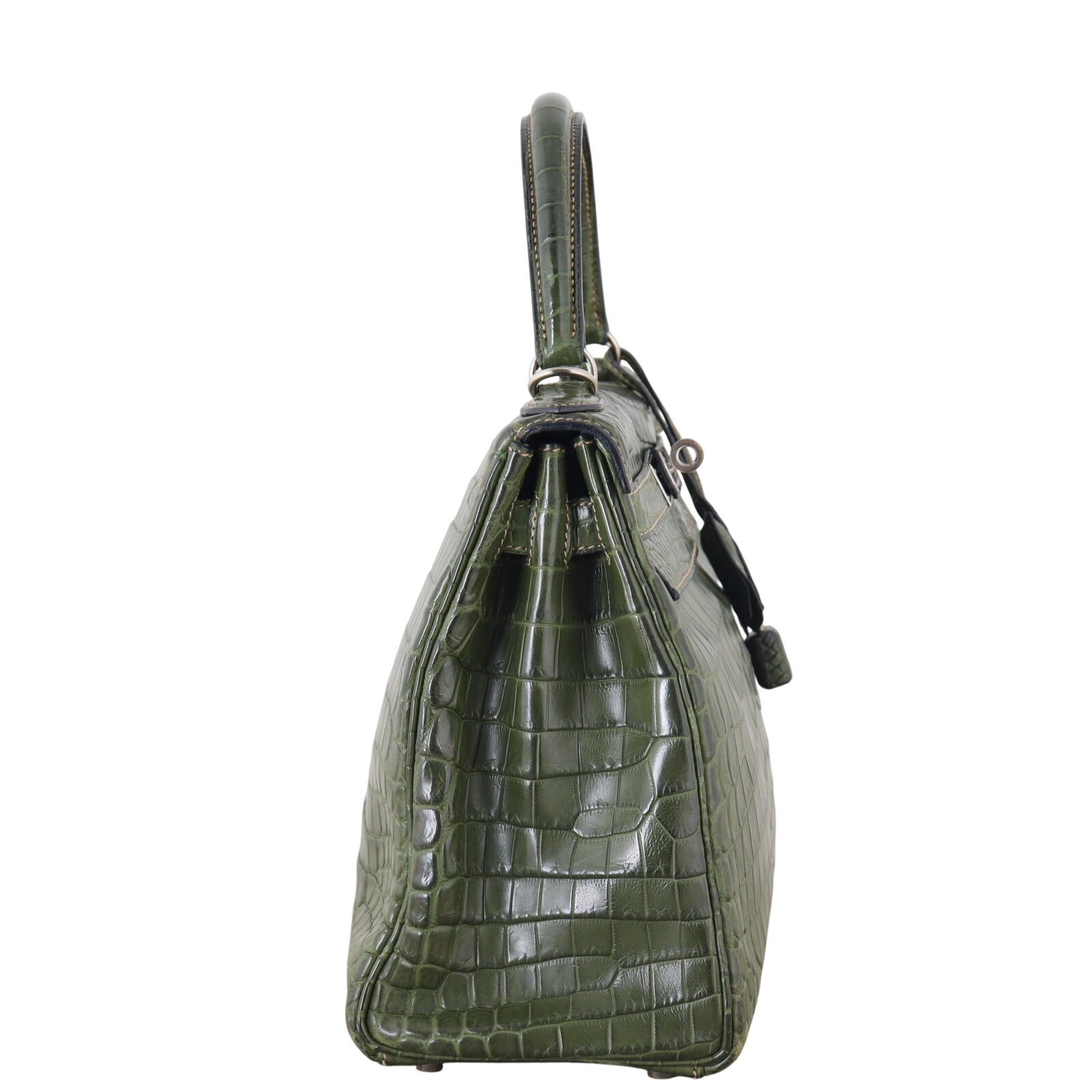 Hermes Kelly 28 Retourne Matte Crocodile