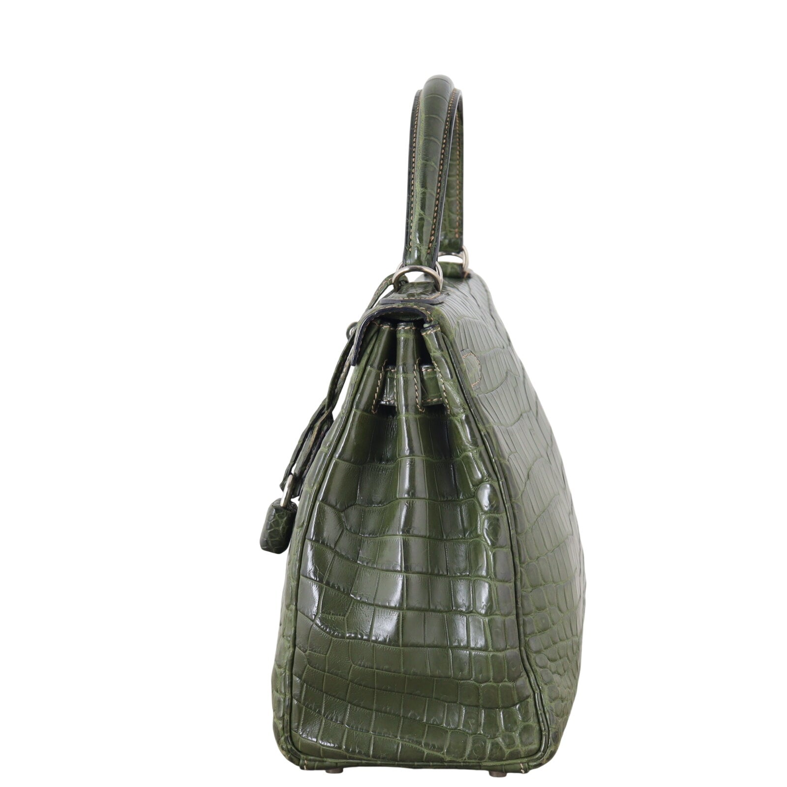 Hermes Kelly 28 Retourne Matte Crocodile