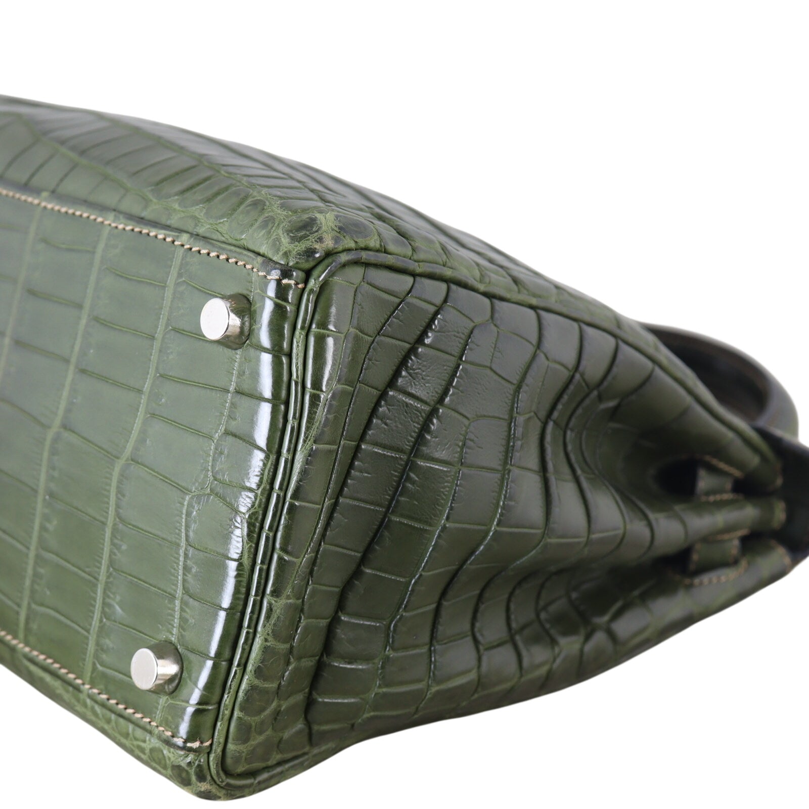 Hermes Kelly 28 Retourne Matte Crocodile