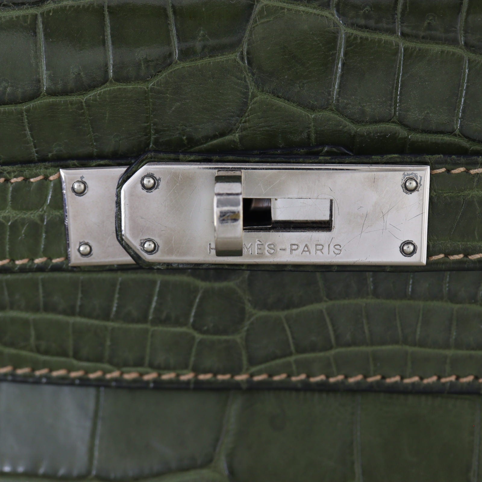Hermes Kelly 28 Retourne Matte Crocodile