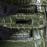 Hermes Kelly 28 Retourne Matte Crocodile