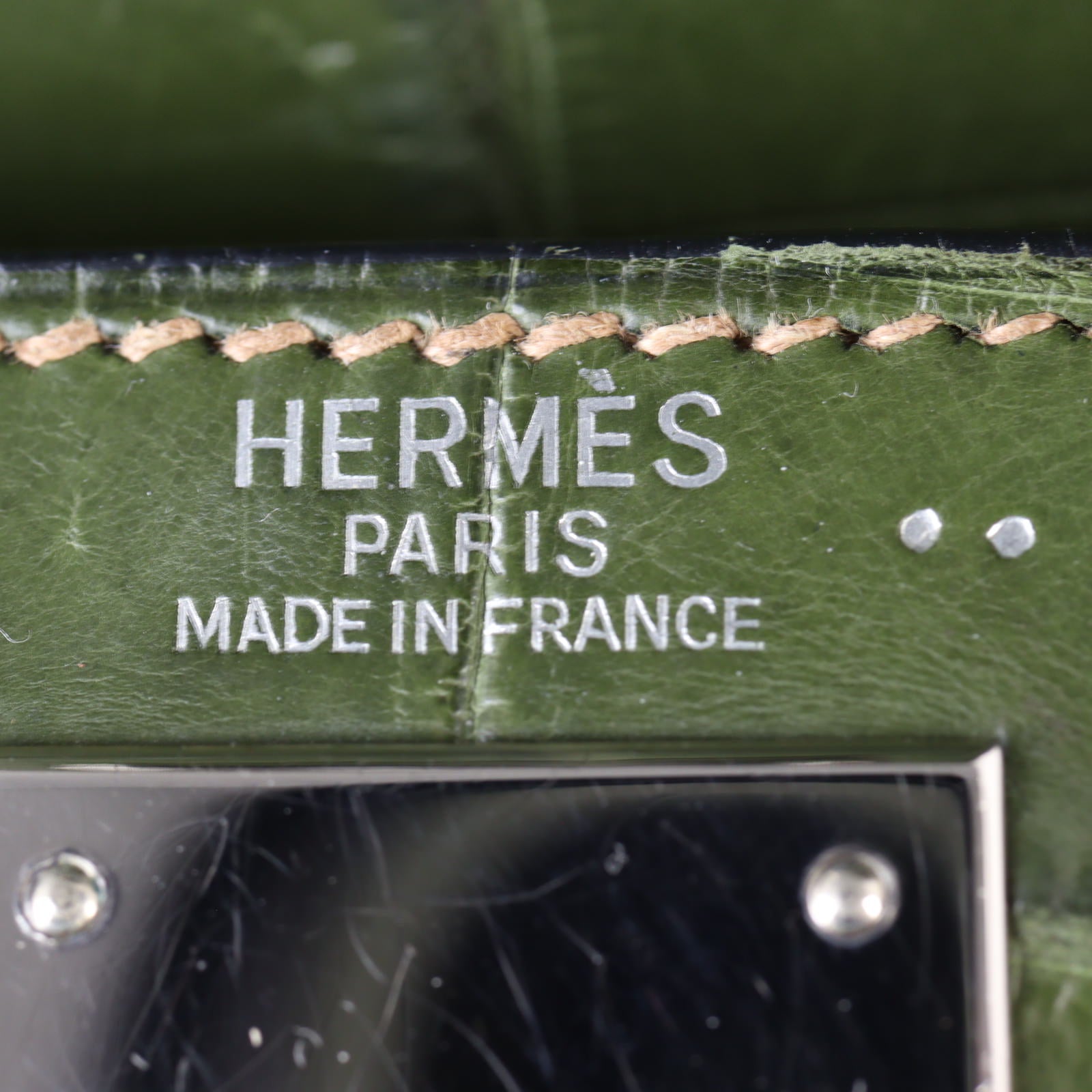 Hermes Kelly 28 Retourne Matte Crocodile