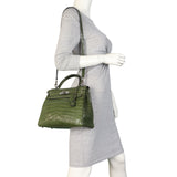 Hermes Kelly 28 Retourne Matte Crocodile