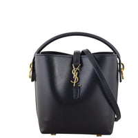 Saint Laurent Le 37 Mini Leather Bucket Bag