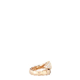 Bvlgari Serpenti Viper 18k Rose Gold Diamond Ring