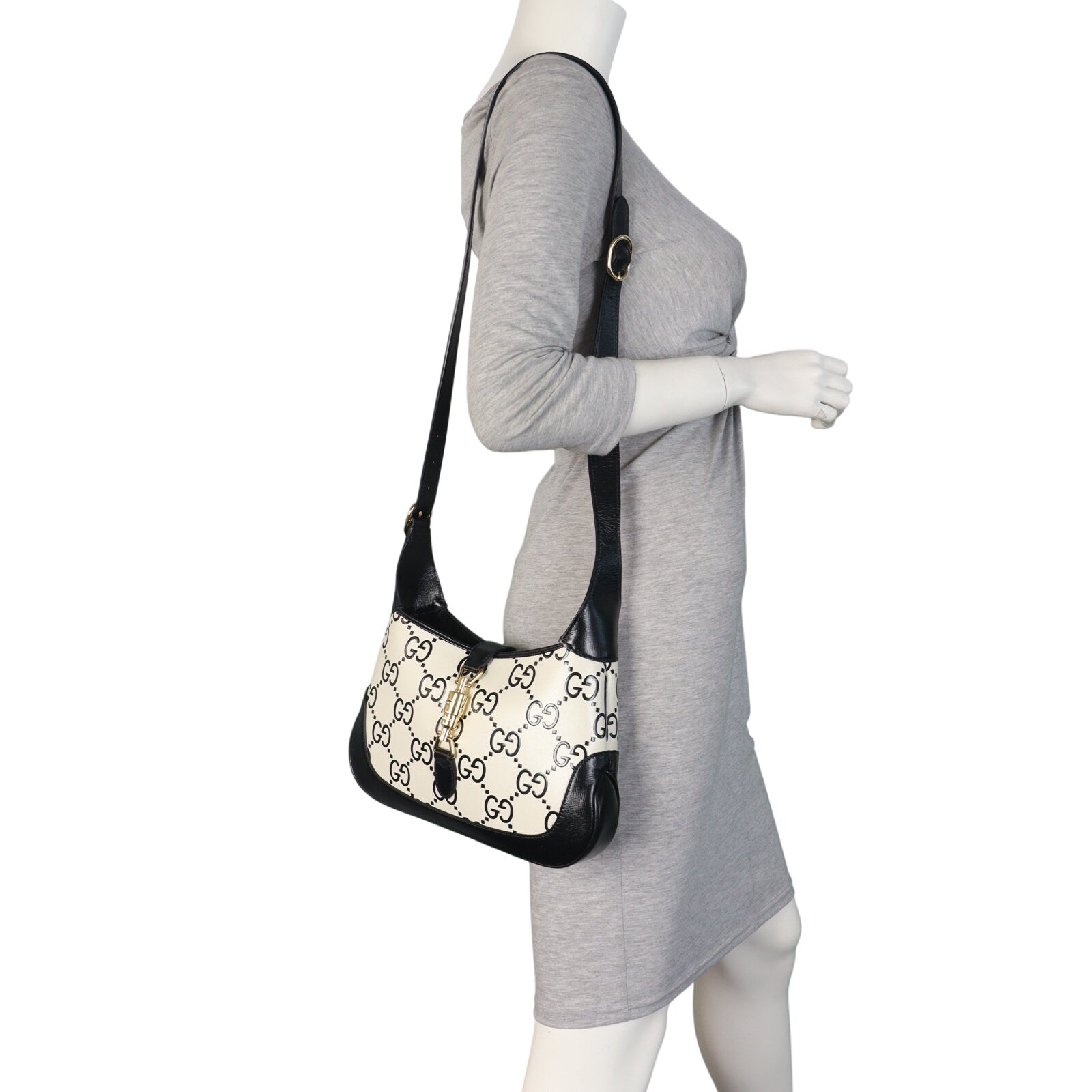 Gucci Jackie 1961 Small Hobo Bi-Colour