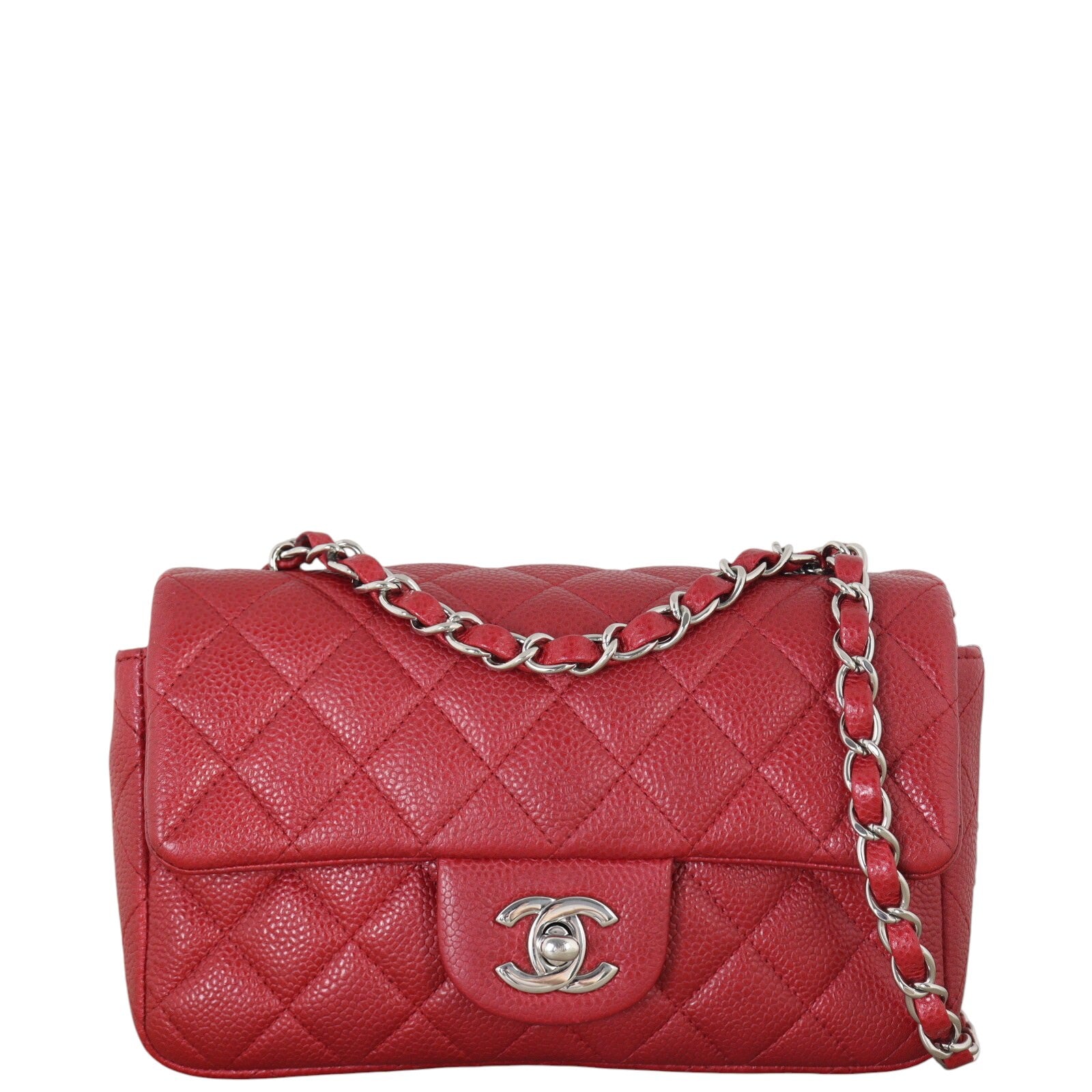Chanel Classic Flap Mini Rectangular Bag Caviar