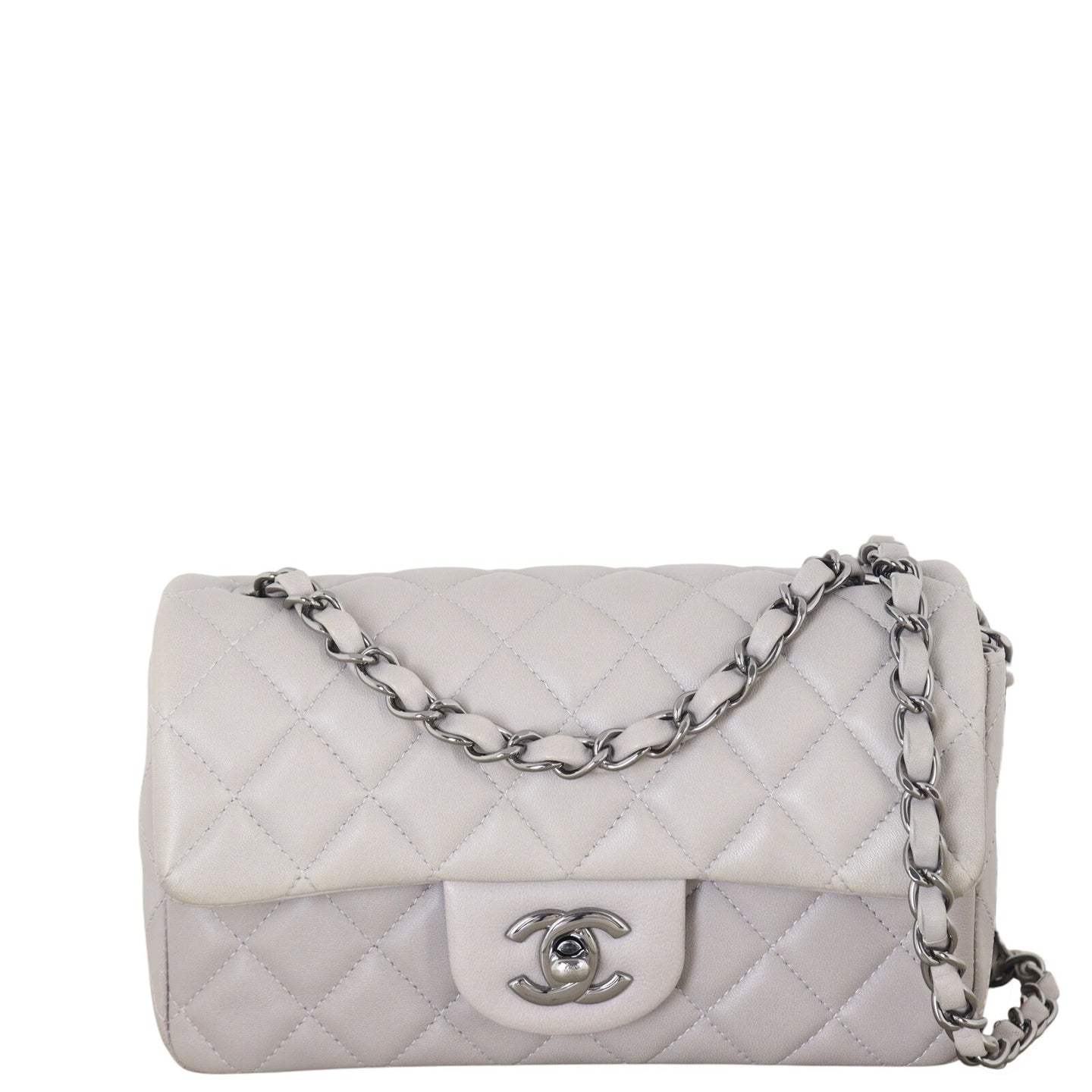 Chanel Classic Flap Mini Rectangular Bag Lambskin