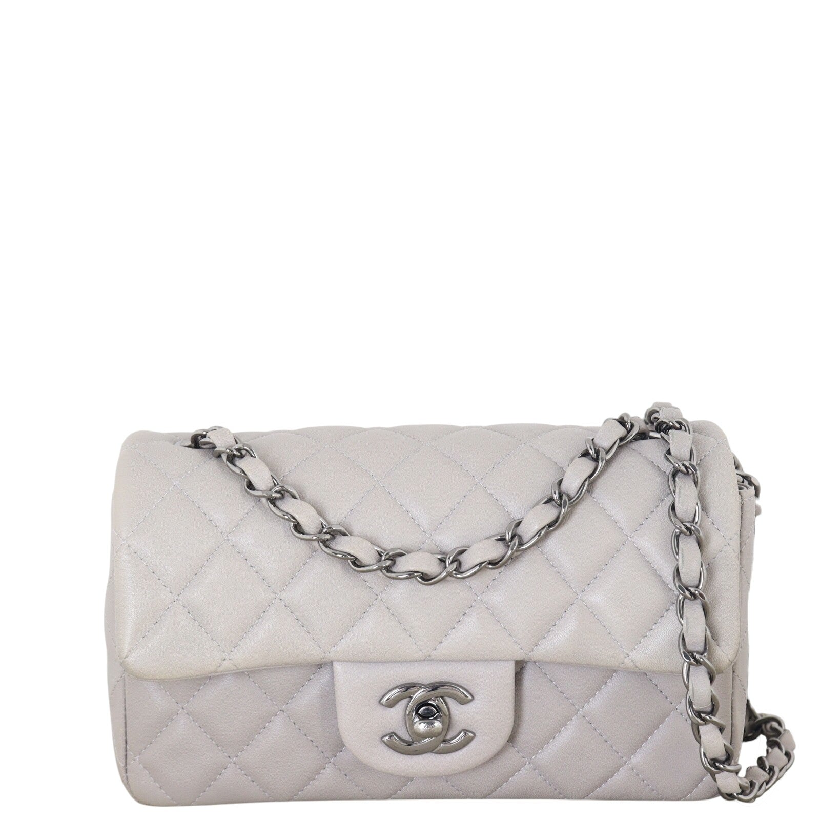 Chanel Classic Flap Mini Rectangular Bag Lambskin