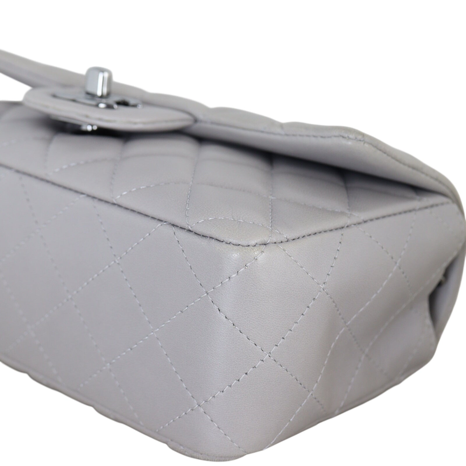 Chanel Classic Flap Mini Rectangular Bag Lambskin