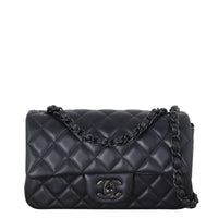 Chanel Classic Flap Mini Rectangular Bag Lambskin