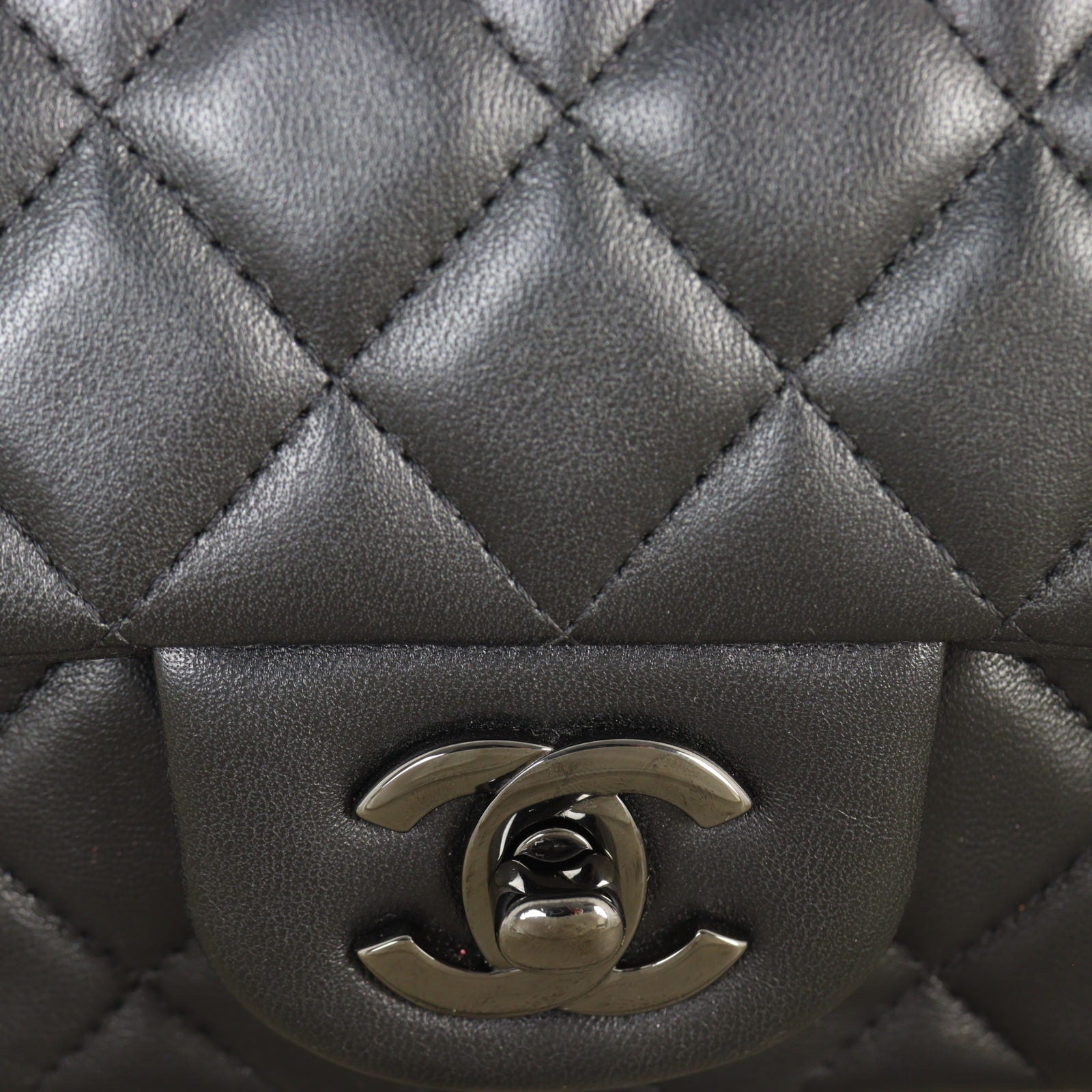 Chanel Classic Flap Mini Rectangular Bag Lambskin