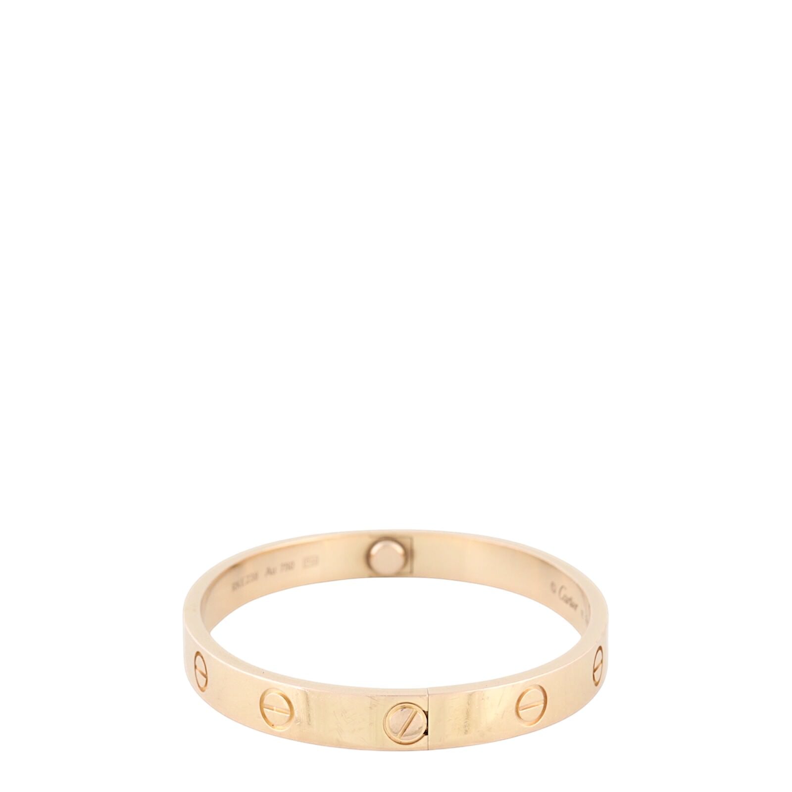 Cartier Classic Love Bracelet 18k Rose Gold