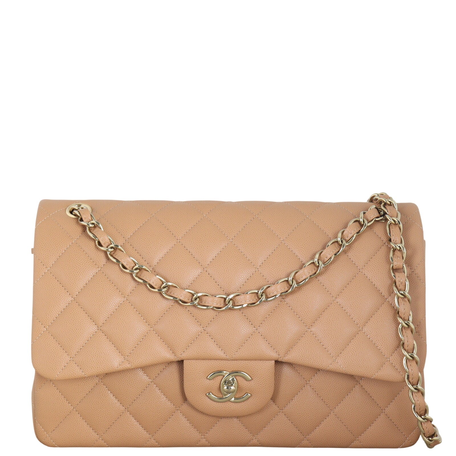 Chanel Classic Double Flap Jumbo Caviar