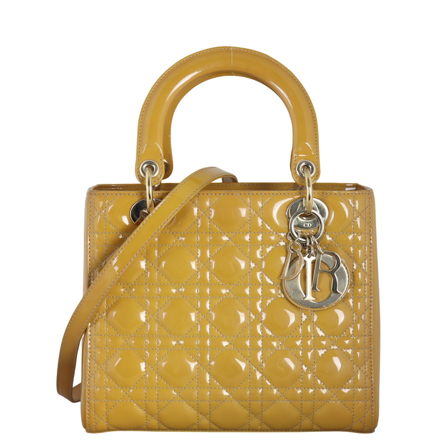 Dior Lady Dior Medium Patent