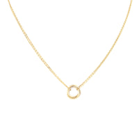 Cartier Trinity 18k Yellow, White & Rose Gold Necklace Mini
