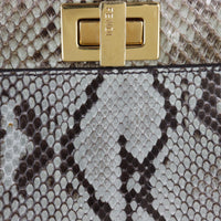 Fendi Peekaboo Mini Python