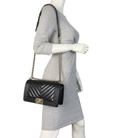 Chanel Boy Old Medium Chevron