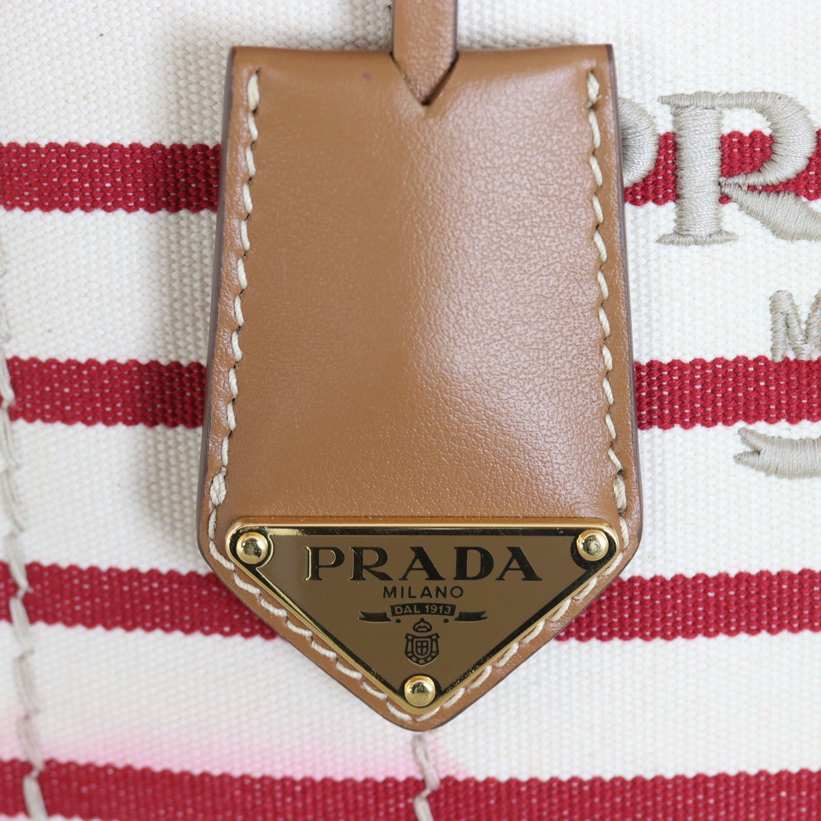 Prada Jardiniere Canvas Bag Mini