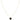 Van Cleef & Arpels Vintage Alhambra Onyx 18k Yellow Gold Pendant Necklace