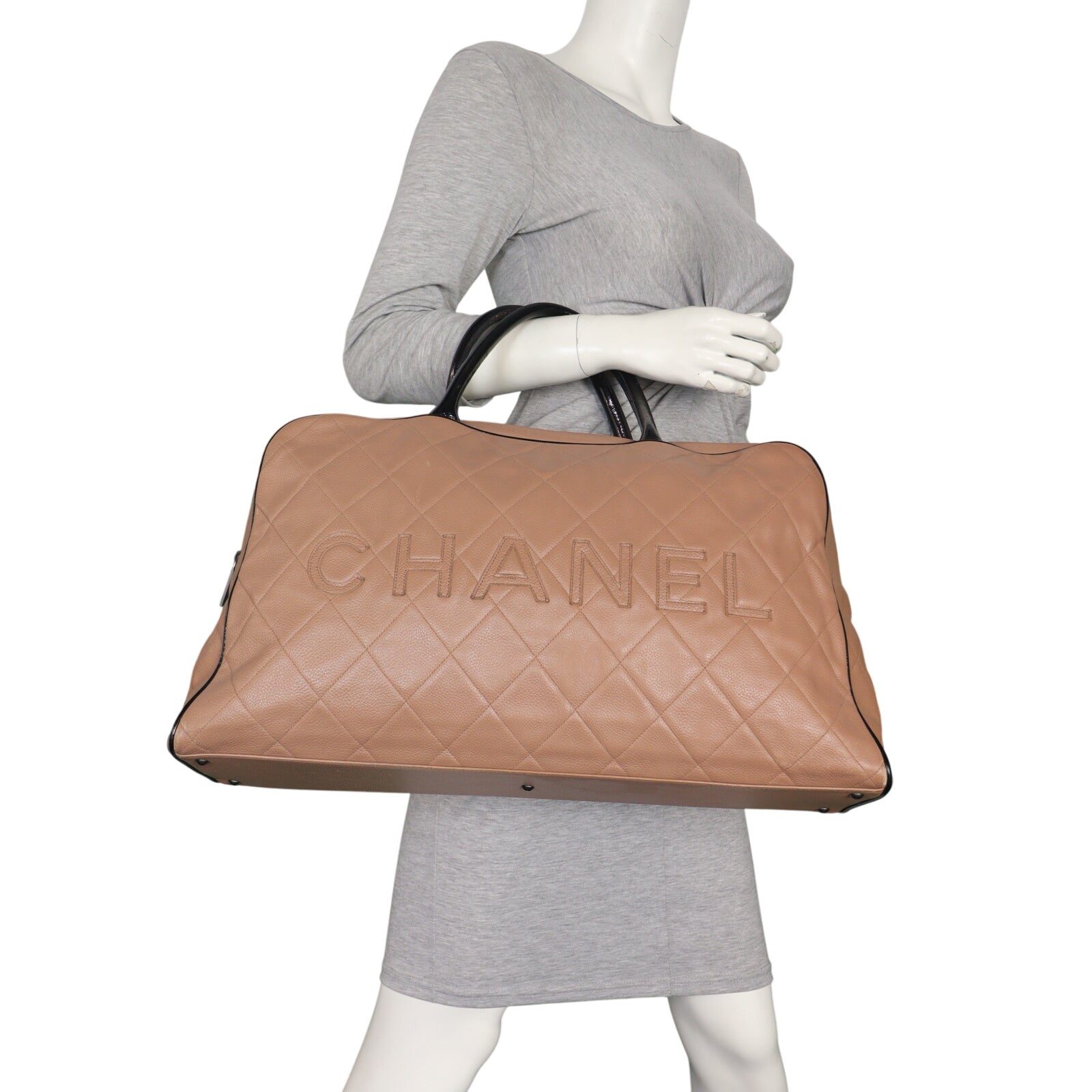Chanel Logo Duffle Bag