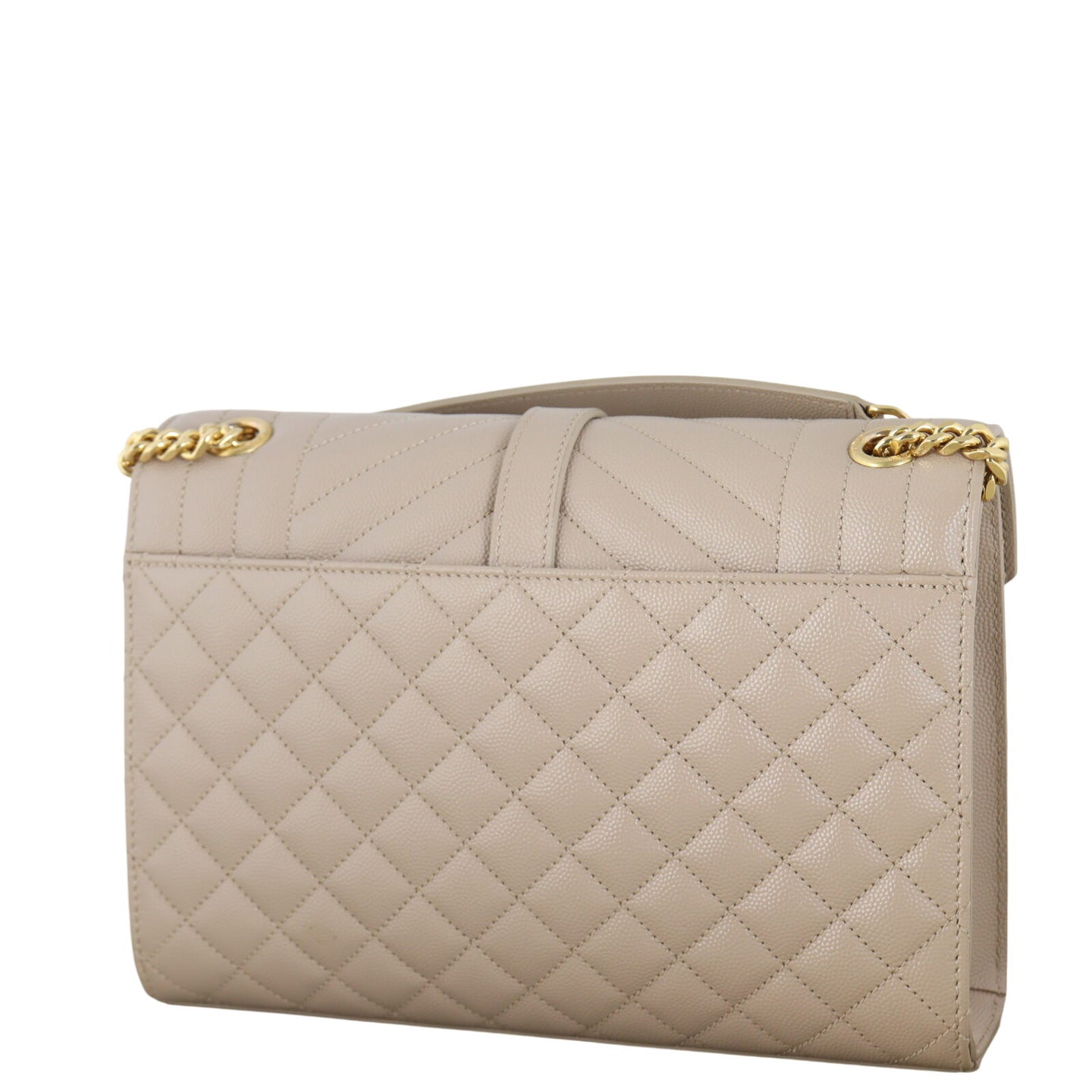 Saint Laurent Monogram Mix Matelasse Envelope Chain Bag Medium